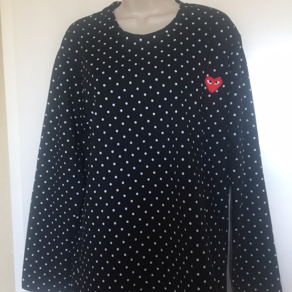Long sleeve doted